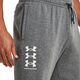 Under Armour Spodnie męskie Under Armour Rival Fleece 3Logo Jogger ciemnoszare 1357131 012 M