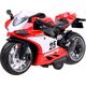 Jokomisiada Diecast model Motocykl z naciągiem zabawka ZA3933