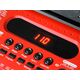 Jokomisiada Organy Keyboard z mikrofonem 61kl czerwone IN0132