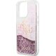 Guess Etui Guess GUHCP13XLG4GPI Apple iPhone 13 Pro Max różowy/pink hardcase 4G Big Liquid Glitter