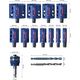 Bosch Bosch hole saw Tough material set 14 pieces - 2608900448 EXPERT RANGE