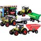 Jokomisiada Zestaw 3 x Traktor + przyczepa dla farmera ZA3908