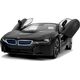 Rastar Auto R/C BMW i8 Rastar 1:14 Czarny Drzwi Automatyczne
