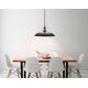 Lampa wisząca lampa wisząca okrągła 32 x 110 cm aluminium 60W różowe złoto