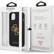 Guess Guess GUHCP13SLS4GGBK iPhone 13 mini 5,4" czarny/black hard case Silicone 4G Logo