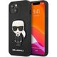 Karl Lagerfeld Karl Lagerfeld KLHCP13SOKPK iPhone 13 mini 5,4" czarny/black hardcase Saffiano Ikonik Karl`s Patch