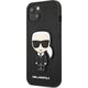 Karl Lagerfeld Karl Lagerfeld KLHCP13SOKPK iPhone 13 mini 5,4" czarny/black hardcase Saffiano Ikonik Karl`s Patch