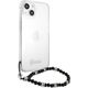 Guess Guess GUHCP13MKPSBK iPhone 13 6,1" Transparent hardcase Black Pearl