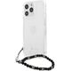 Guess Guess GUHCP13LKPSBK iPhone 13 Pro / 13 6,1" Transparent hardcase Black Pearl