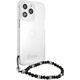 Guess Guess GUHCP13LKPSBK iPhone 13 Pro / 13 6,1" Transparent hardcase Black Pearl