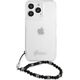 Guess Guess GUHCP13LKPSBK iPhone 13 Pro / 13 6,1" Transparent hardcase Black Pearl