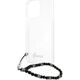Guess Guess GUHCP13LKPSBK iPhone 13 Pro / 13 6,1" Transparent hardcase Black Pearl
