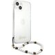 Guess Guess GUHCP13SKPSWH iPhone 13 mini 5,4" Transparent hardcase White Pearl