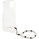 Guess Guess GUHCP13SKPSWH iPhone 13 mini 5,4" Transparent hardcase White Pearl