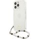 Guess Guess GUHCP13LKPSWH iPhone 13 Pro / 13 6,1" Transparent hardcase White Pearl