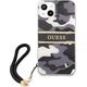 Guess Guess GUHCP13SKCABBK iPhone 13 mini 5,4" czarny/black hardcase Camo Strap Collection