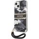 Guess Guess GUHCP13SKCABBK iPhone 13 mini 5,4" czarny/black hardcase Camo Strap Collection