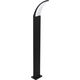 EGLO EGLO Zewnętrzna lampa podłogowa LED Fiumicino, 11 W, 90 cm, czarna