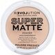 Makeup Revolution Makeup Revolution Super Matte Pressed Powder Puder matujący - Vanilla 6g