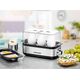 Jajowar Rommelsbacher Rommelsbacher egg cooker ER 600 up to 6 silver eggs