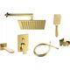 Bateria wannowa Valvex 2455550 BAT. LOFT GOLD WANNOWO-NATRYSKOWA PODTYNKOWA VALVEX // BV.2455550