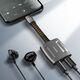 Adapter USB Mcdodo CA-6340 Lightning - Jack 3.5mm Szary