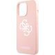 Guess Guess GUHCP13LLS4GWPI iPhone 13 Pro / 13 6,1" różowy/pink hard case Silicone 4G Logo