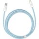 Kabel USB Baseus USB-C - Lightning 1 m Niebieski (BSU3066BLU)