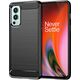 Hurtel Carbon Case elastyczne etui pokrowiec OnePlus Nord 2 5G czarny