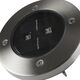 Ranex ground spot Torino solar led 13,2 x 12 cm stal nierdzewna srebrna