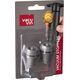 Vacu Vin zatyczka do wina próżniowa 3,2 x 4 cm gumowa ciemnoszara 2 szt