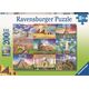 Ravensburger Puzzle dla dzieci 2D Monumentalne budynki 200 elementów
