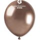 Gemar Balony chromowane Różowo-złote, AB50, 13 cm, 100 szt.