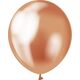 GoDan Balony chromowane Miedziane, B&C, 30 cm, 50 szt.