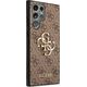 Guess Guess GUHCS22L4GMGBR S908 S22 Ultra brązowy/brown hardcase 4G Big Metal Logo