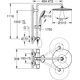 Zestaw prysznicowy Grohe EUPHORIA SYSTEM 310 PRYSZ.TERM.ŚCIEN.CHR