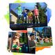 Trampolina ogrodowa Neo-Sport NS-12C201 z siatką wewnętrzną 12.5 FT 374 cm