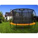 Trampolina ogrodowa Neo-Sport NS-12C201 z siatką wewnętrzną 12.5 FT 374 cm