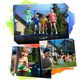 Trampolina ogrodowa Neo-Sport NS-08C201 z siatką wewnętrzną 8.5 FT 252 cm