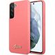 Guess Etui Guess GUHCS22MLSLMGFU Samsung Galaxy S22+ Plus fuksja/fuchsia hardcase Silicone Script Metal Logo