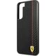 Ferrari Ferrari FESAXHCS22MBK S22+ S906 czarny/black hardcase On Track Carbon Stripe