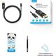 Kabel USB Choetech USB-C - DisplayPort 1.8 m Czarny (6971824971569)