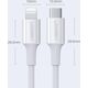Kabel USB Ugreen USB-C - Lightning 2 m Biały (6957303867493)