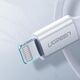 Kabel USB Ugreen USB-C - Lightning 2 m Biały (6957303867493)