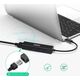 HUB USB Choetech 1x RJ-45  + 3x USB-A 3.0 (6971824970630)
