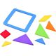 Jokomisiada Puzzle piankowe układanka logiczna tangram ZA3343