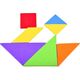 Jokomisiada Puzzle piankowe układanka logiczna tangram ZA3343