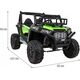 Ramiz Pojazd Buggy UTV Zielony