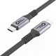 Kabel USB MicroConnect USB-C - USB-C 1.2 m Czarny (USB4CC1)