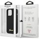 Guess Guess GUHMP13LLSLMGBK iPhone 13 Pro / 13 6,1" black/czarny hardcase Silicone Script Gold Logo